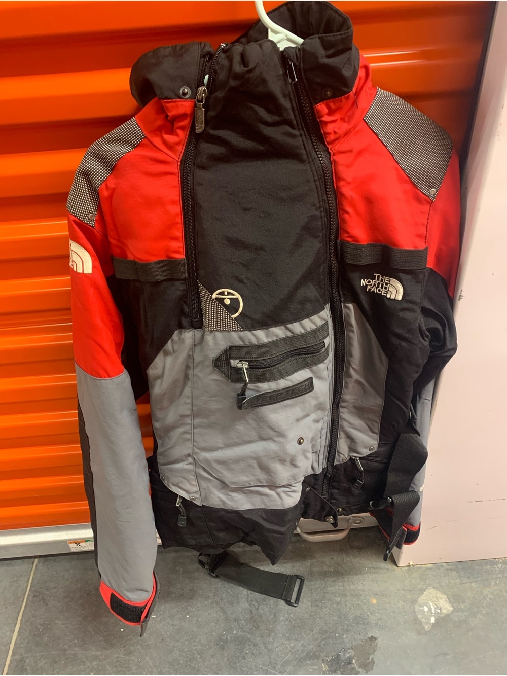 The North Face Red Black Gray Ski Jacket